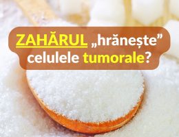Zaharul hraneste celulele tumorale