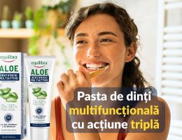 Pasta de dinti multifunctionala cu actiune tripla